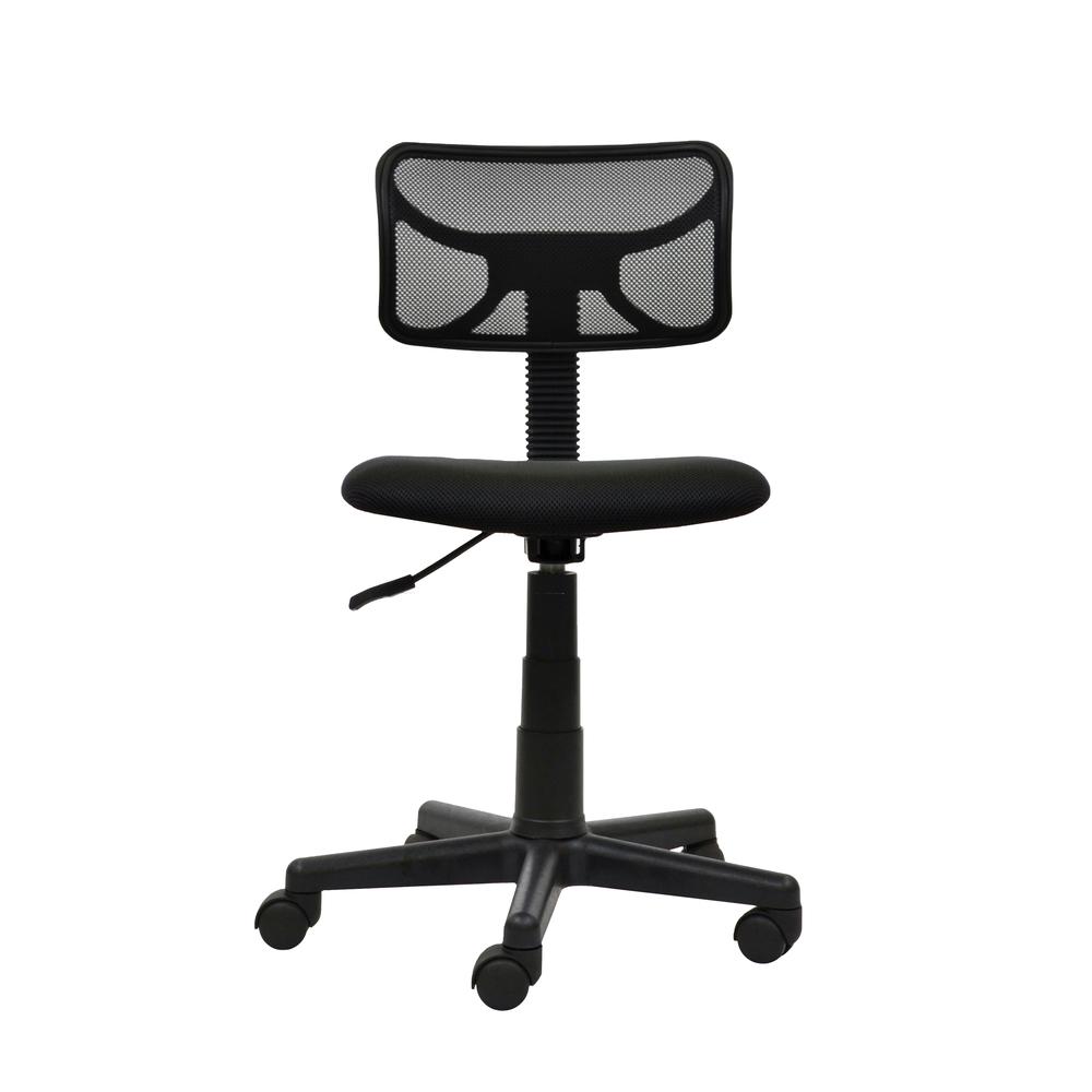 Student Mesh Task Office Chair. Color: Black. Picture 2