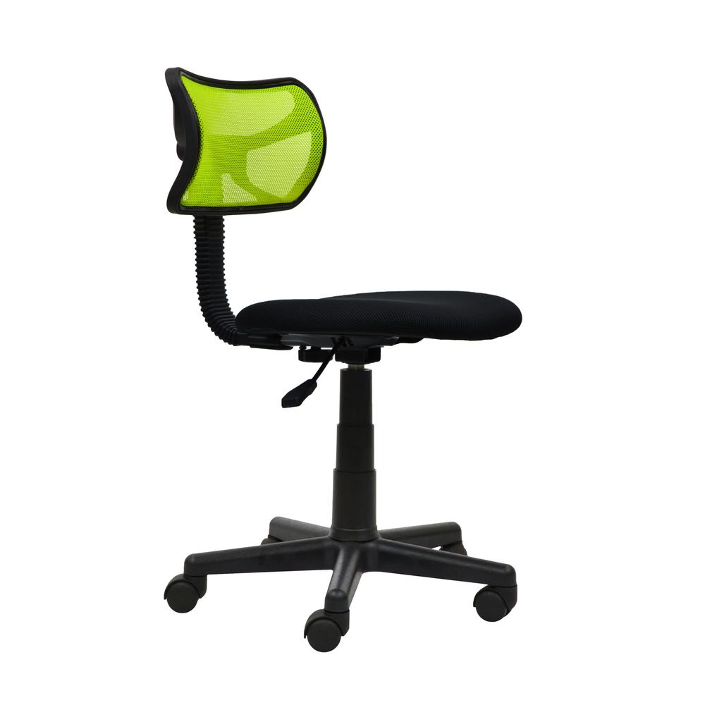 Student Mesh Task Office Chair. Color: Lime. The main picture.