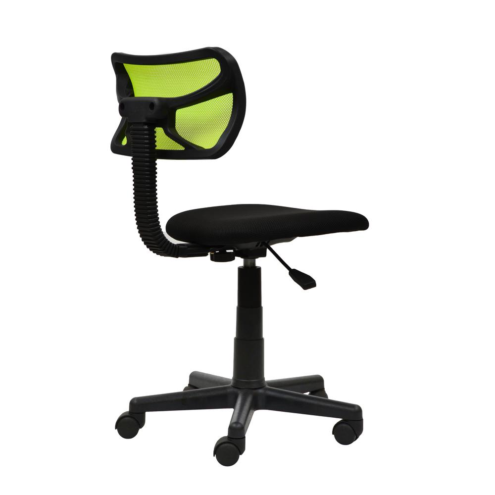 Student Mesh Task Office Chair. Color: Lime. Picture 4