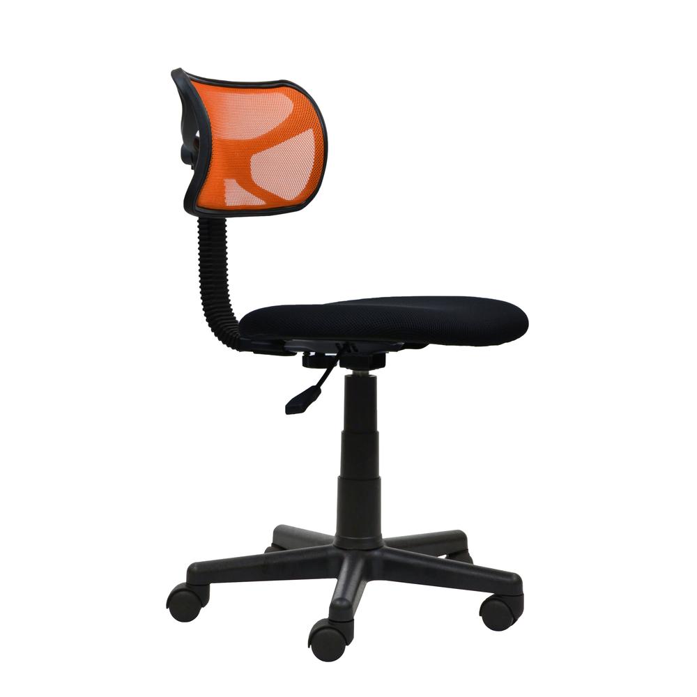 Student Mesh Task Office Chair. Color: Orange. The main picture.