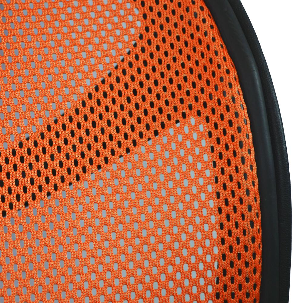 Student Mesh Task Office Chair. Color: Orange. Picture 8