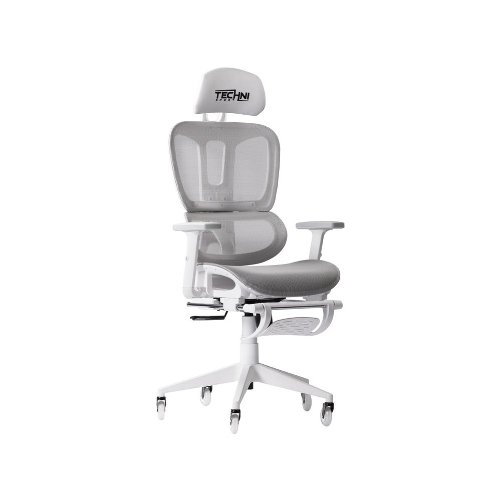 AIRFLEX2.0 White Mesh Gaming Chair. Picture 1