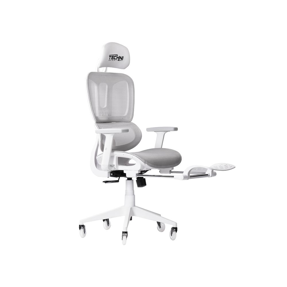 AIRFLEX2.0 White Mesh Gaming Chair. Picture 3