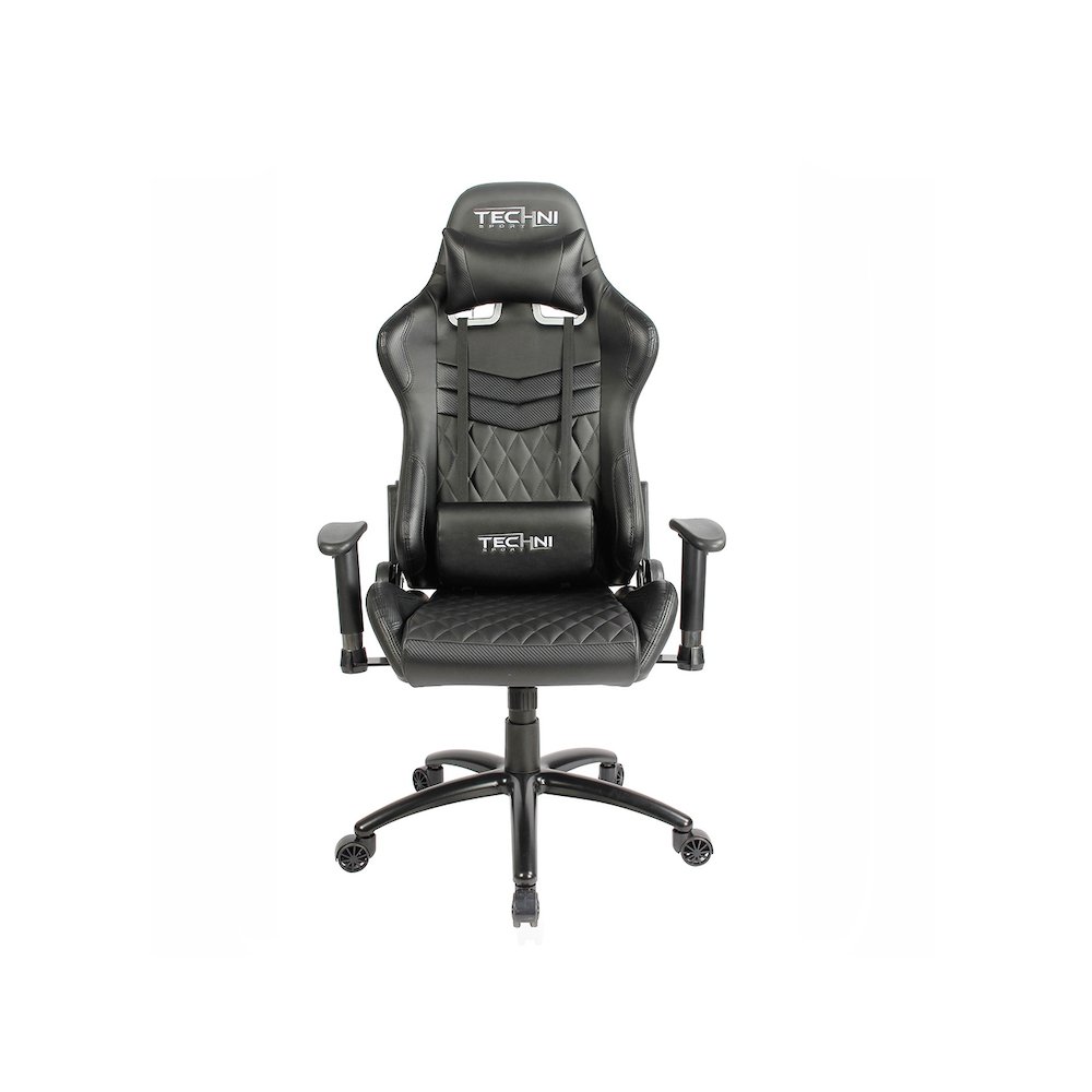 Techni Sport TS-5100 Ergonomic, High Back, Racer Style, Video Gaming Chair, Black. Picture 2