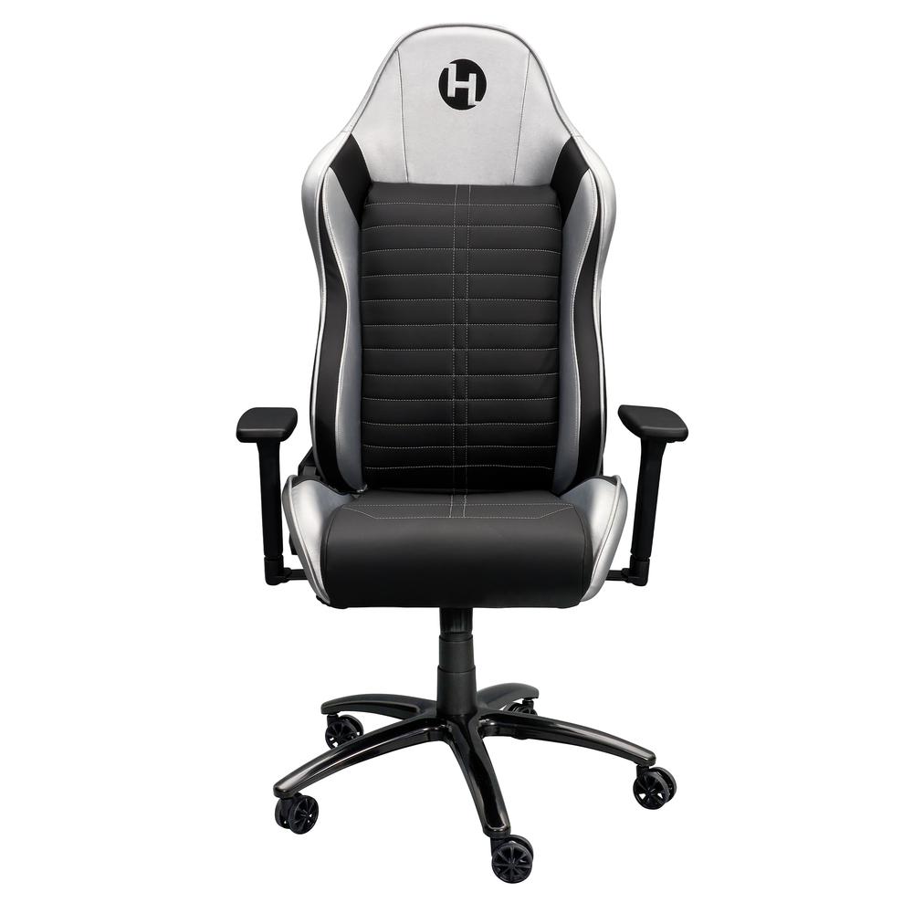 Ergonomic Racing Style Gaming  Chair - Silver. Picture 18