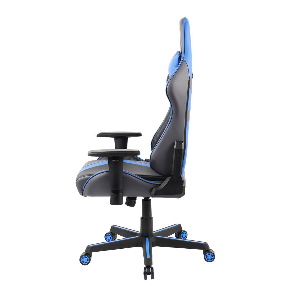 Techni Sport TS-70 Office-PC Gaming Chair, Blue. Picture 3