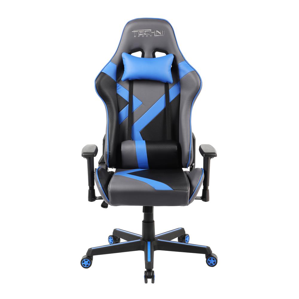 Techni Sport TS-70 Office-PC Gaming Chair, Blue. Picture 8