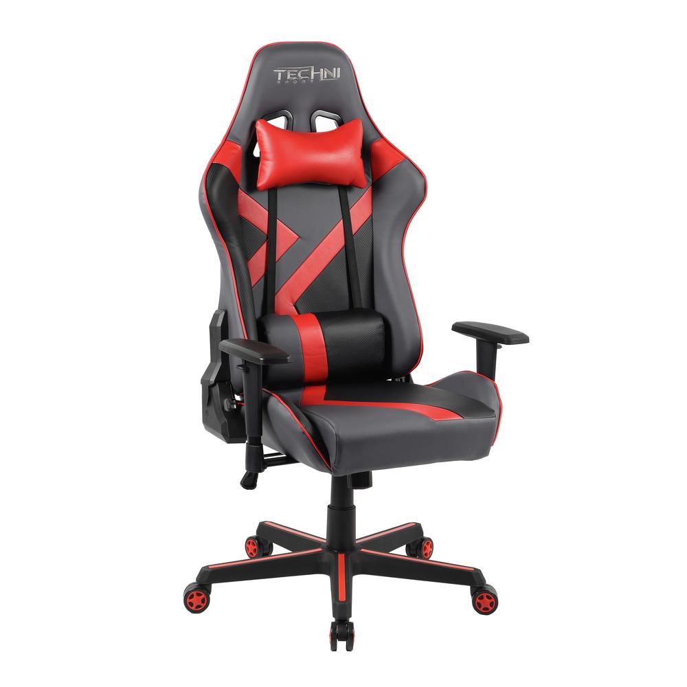 Techni Sport TS-70 Office-PC Gaming Chair, Red. The main picture.