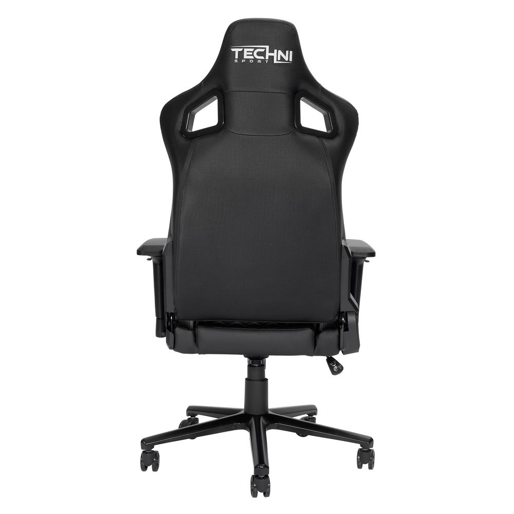 TS-83 Ergonomic High Back Racer Style PC Gaming Chair, Black. Picture 6