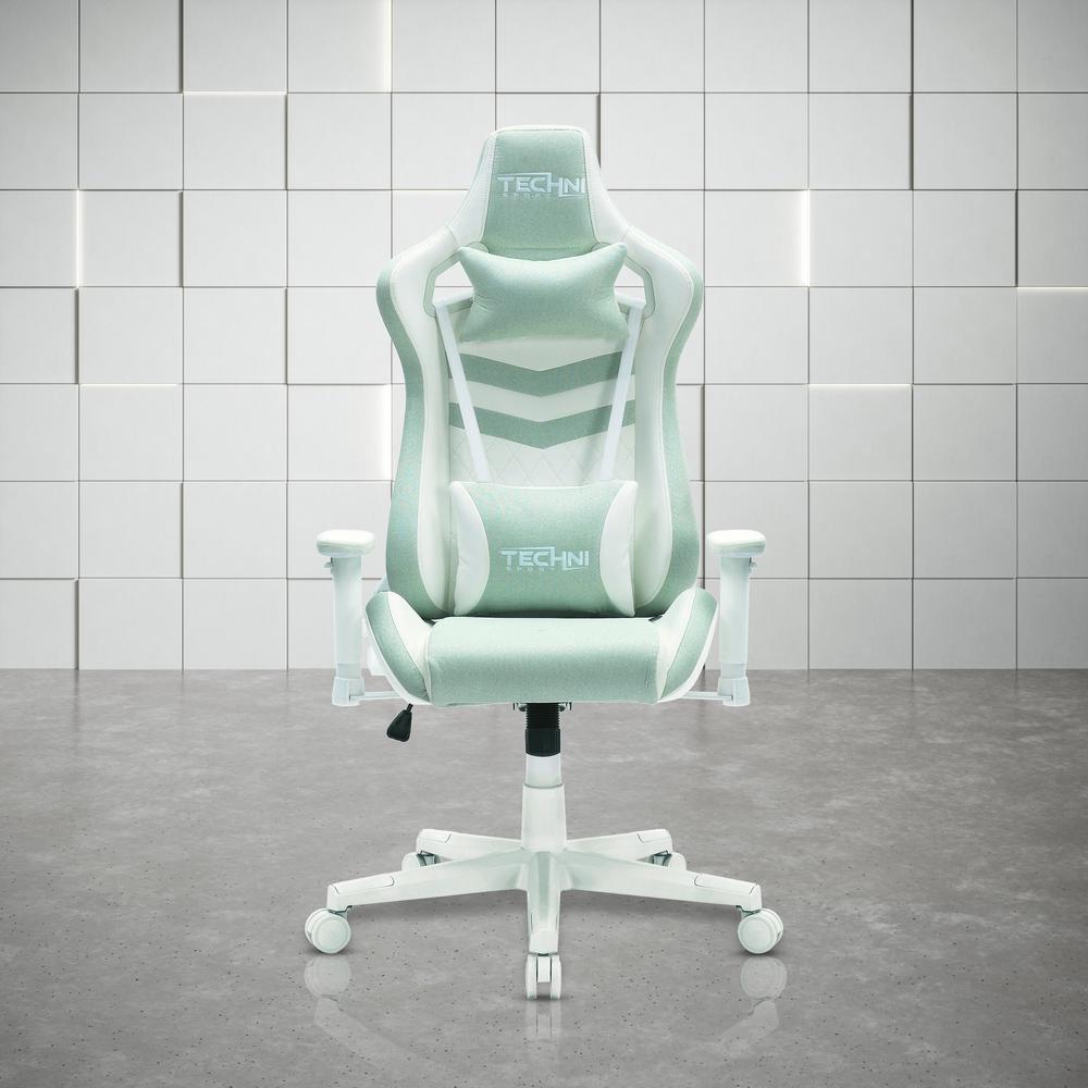 Techni Sport TS86 Ergonomic Pastel Gaming Chair, Mint. Picture 7