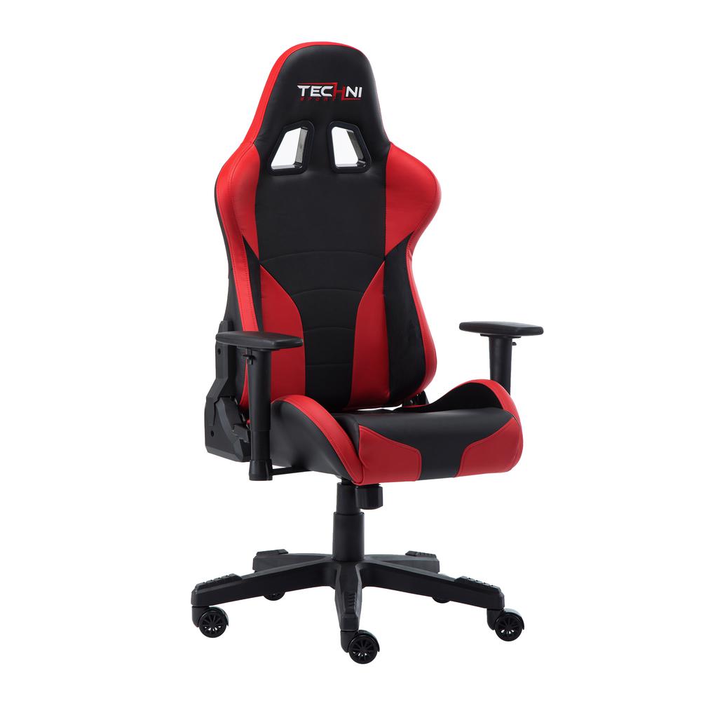 Techni Sport TS-90  Office-PC Gaming Chair, Red. Picture 2