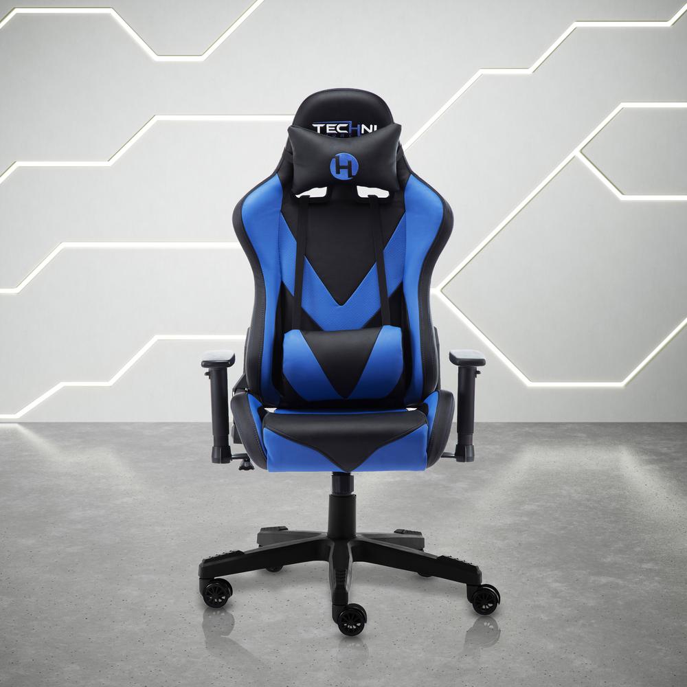 Techni Sport TS-92 Office-PC Gaming Chair, Blue. Picture 13