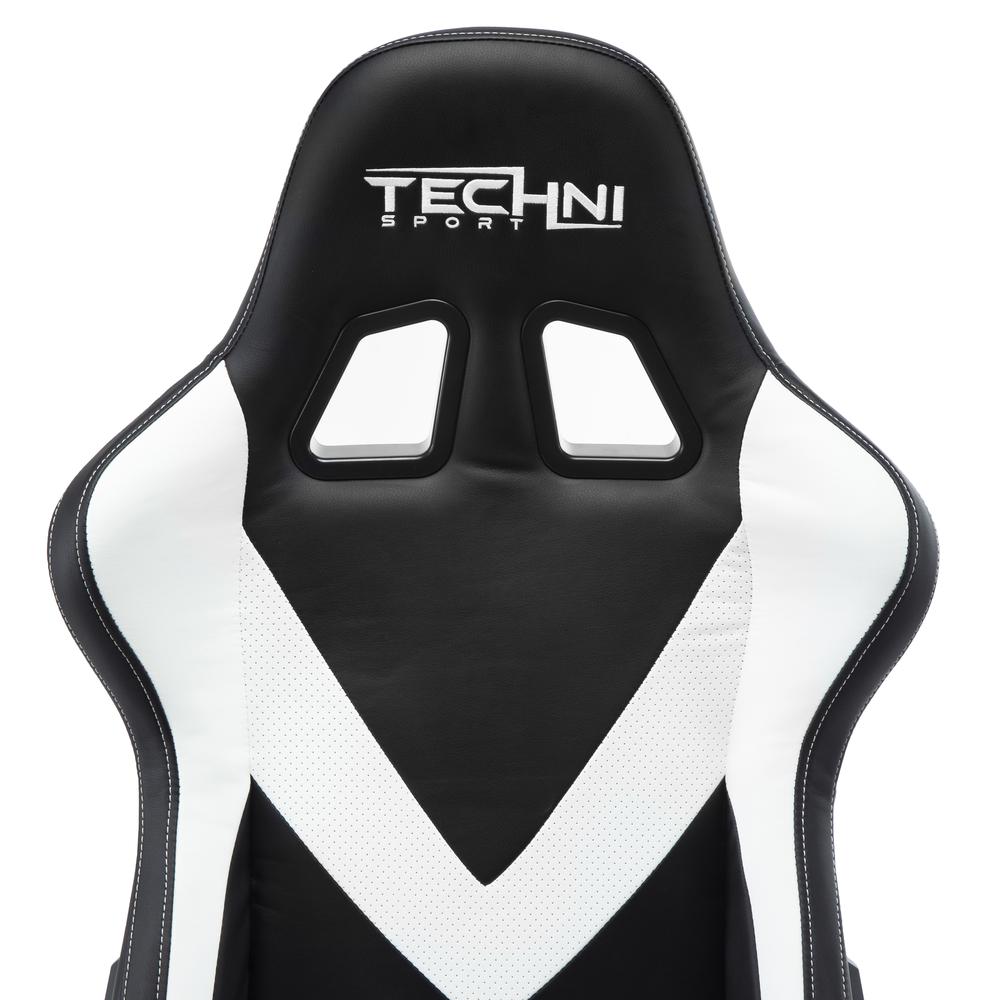 Techni Sport TS-92 Office-PC Gaming Chair, White. Picture 6