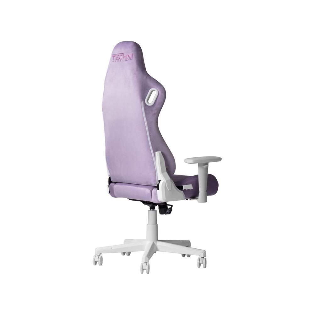Velvet Gaming Chair -Purple. Picture 5