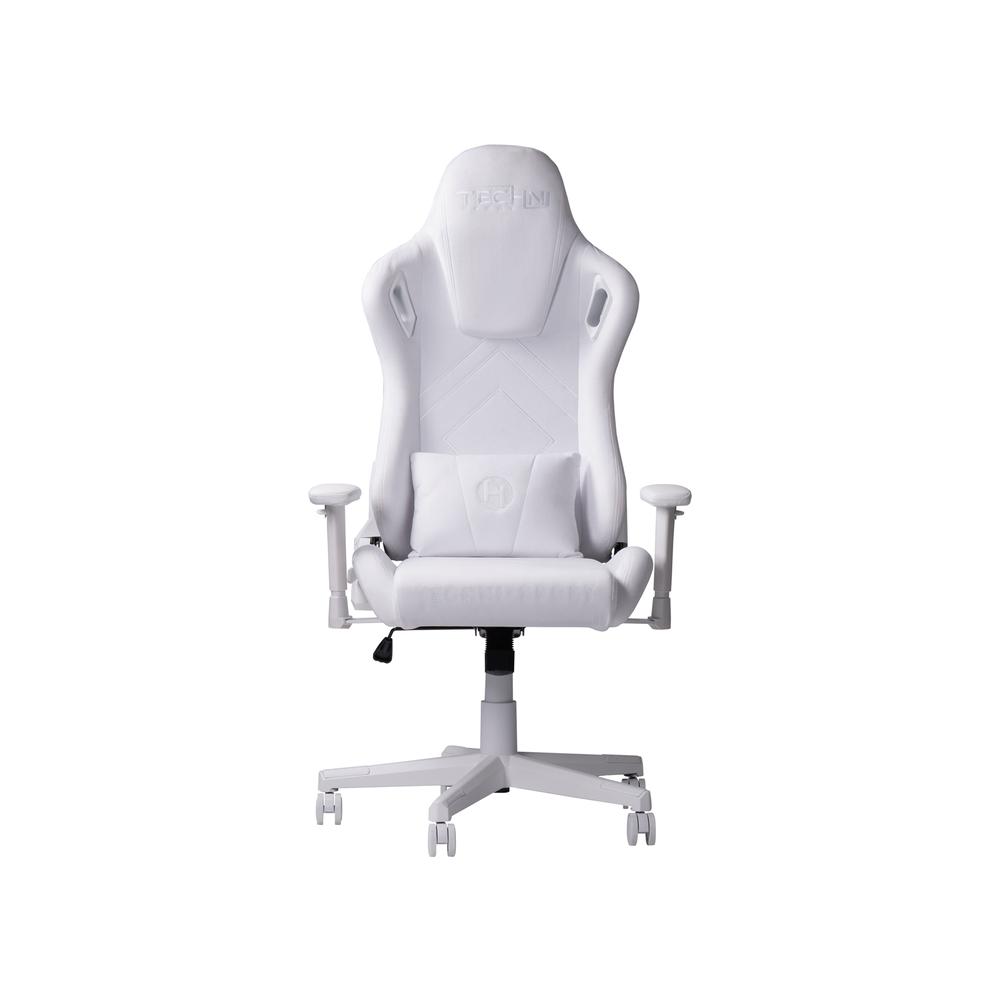 Velvet Gaming Chair - White. Picture 2