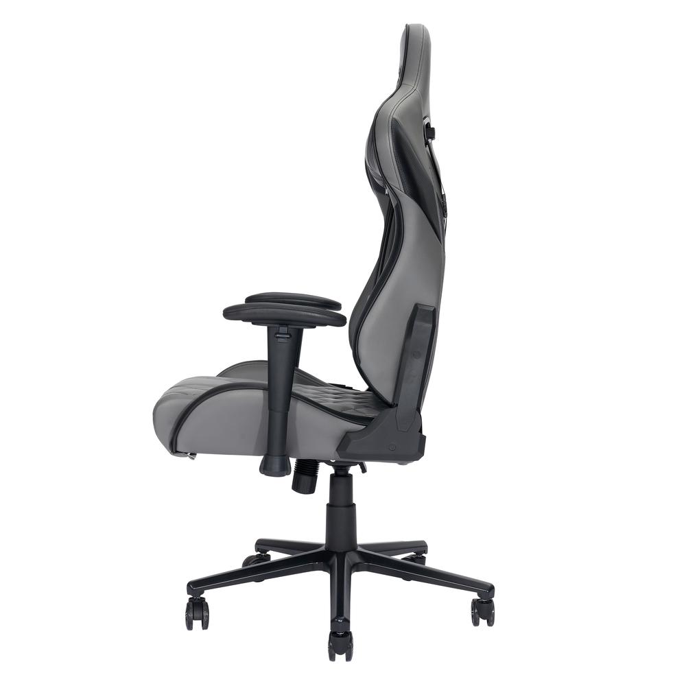 XL Ergonomic Gaming Chair, Grey. Picture 5