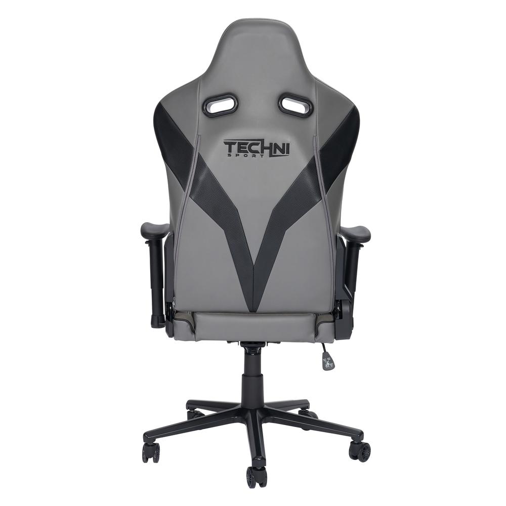 XL Ergonomic Gaming Chair, Grey. Picture 6