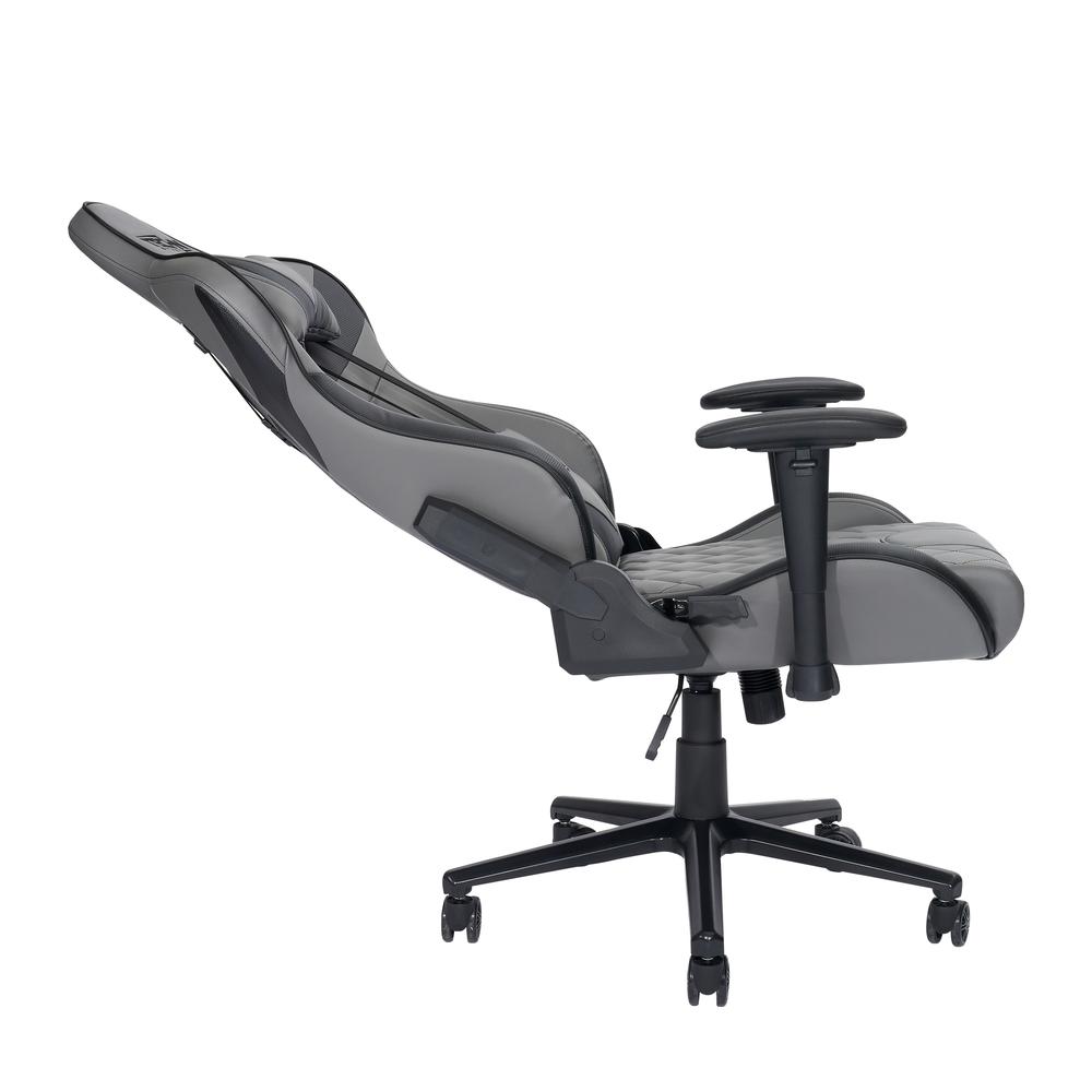 XL Ergonomic Gaming Chair, Grey. Picture 12