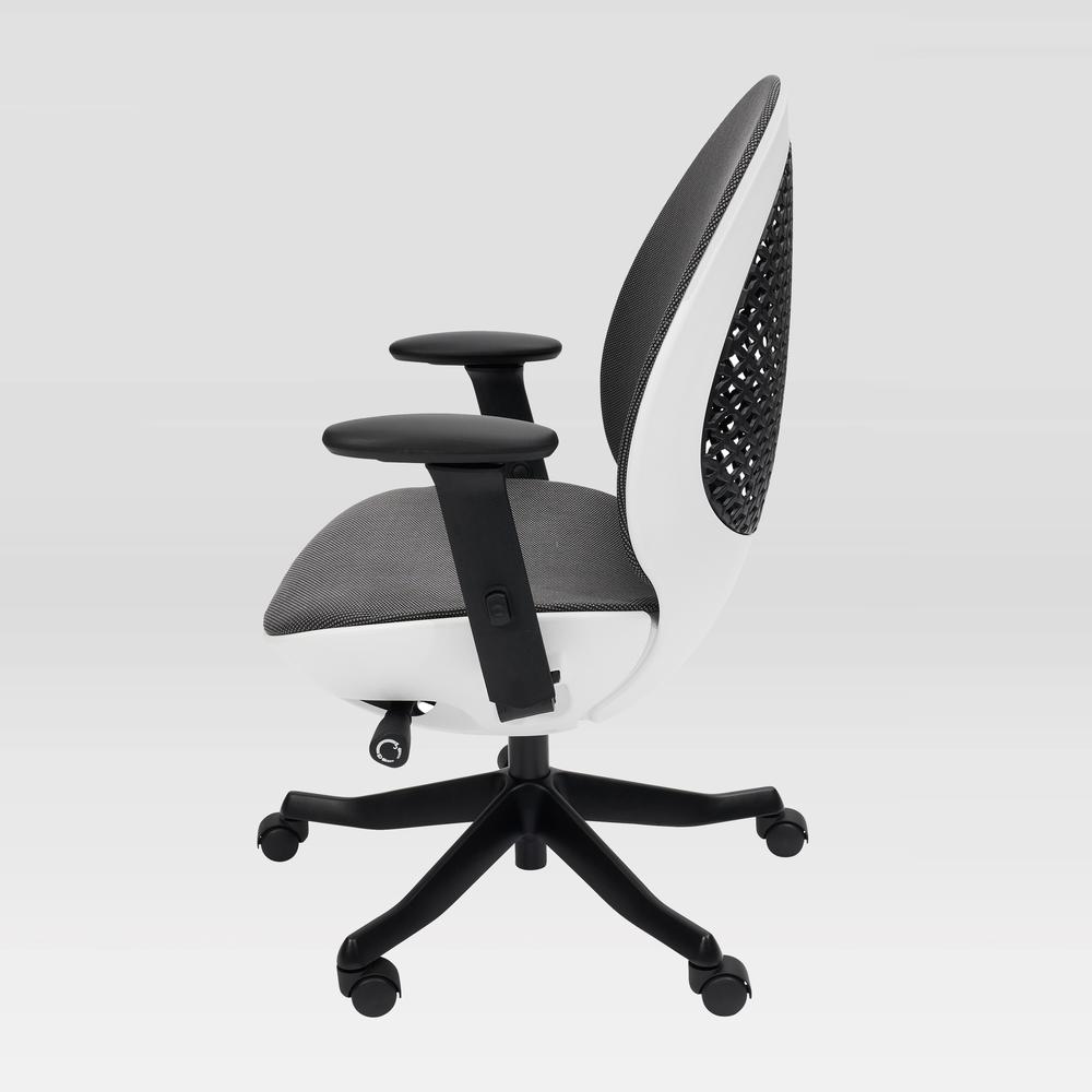 Techni Mobili Deco LUX Executive Office Chair, White. Picture 20