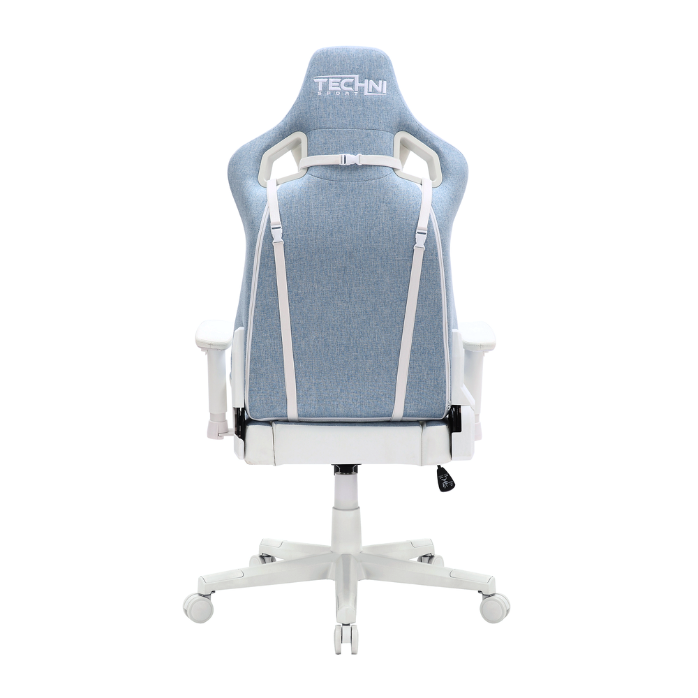 Techni Sport TS86 Ergonomic Pastel Gaming Chair, Blue. Picture 4