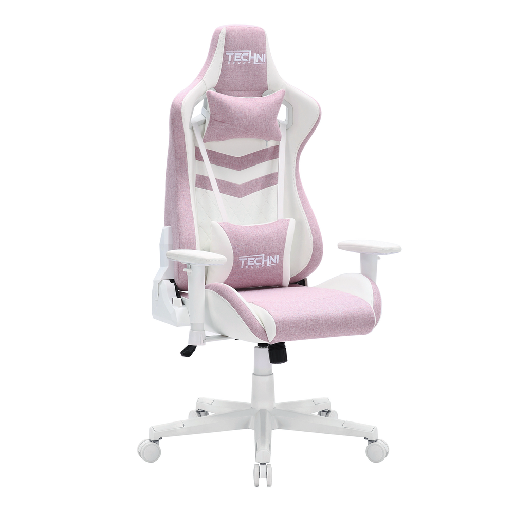 Techni Sport TS86 Ergonomic Pastel Gaming Chair, Pink. Picture 2