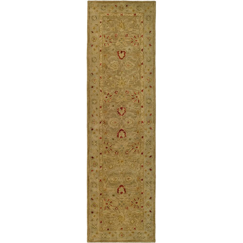 ANTIQUITY, BROWN / BEIGE, 2'-3" X 20', Area Rug. Picture 1