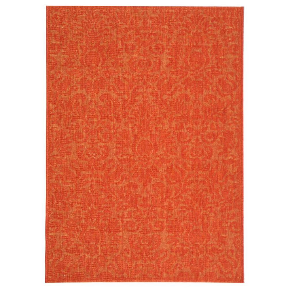 COURTYARD, RED / RED, 6'-7" X 6'-7" Round, Area Rug, CY2714-3777-7R. Picture 1