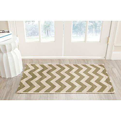 COURTYARD, GREEN / BEIGE, 2'-3" X 12', Area Rug, CY6244-244-212. Picture 1
