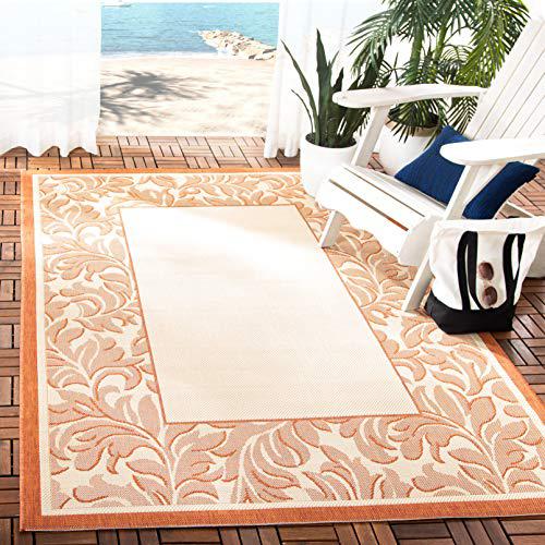 COURTYARD, NATURAL / TERRA, 5'-3" X 7'-7", Area Rug, CY2666-3201-5. Picture 1