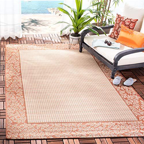 COURTYARD, NATURAL / TERRA, 9' X 12', Area Rug, CY0727-3201-9. Picture 1