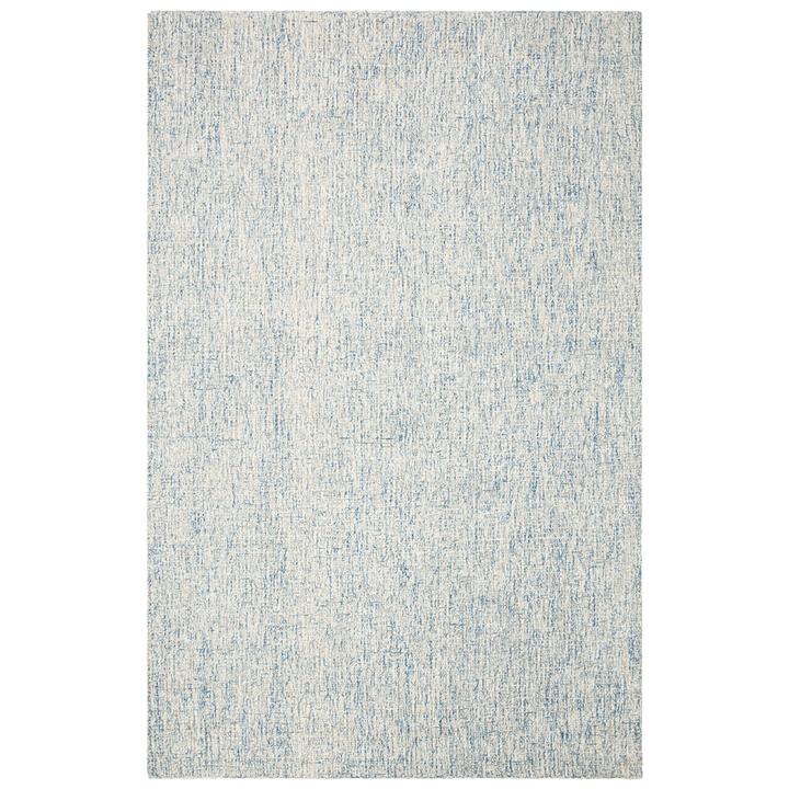 Abstract, IVORY / BLUE, 4' X 6', Area Rug, ABT471M-4. Picture 1