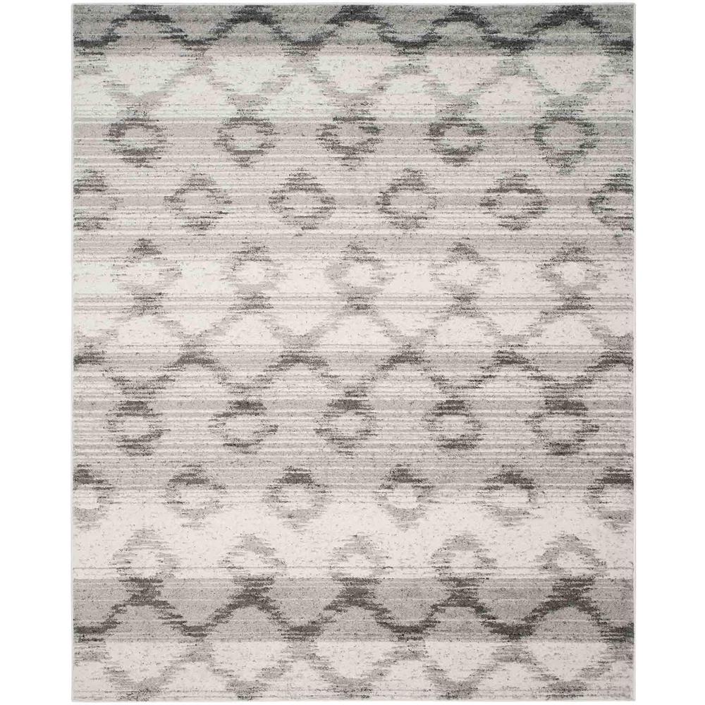 Adirondack, SILVER / CHARCOAL, 9' X 12', Area Rug, ADR106P-9. Picture 1