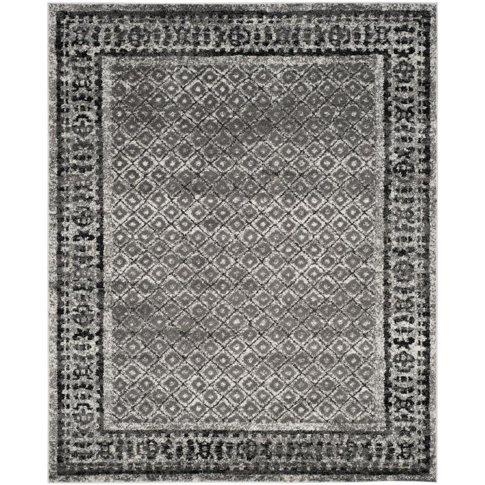 Adirondack, IVORY / SILVER, 8' X 10', Area Rug, ADR110B-8. Picture 1