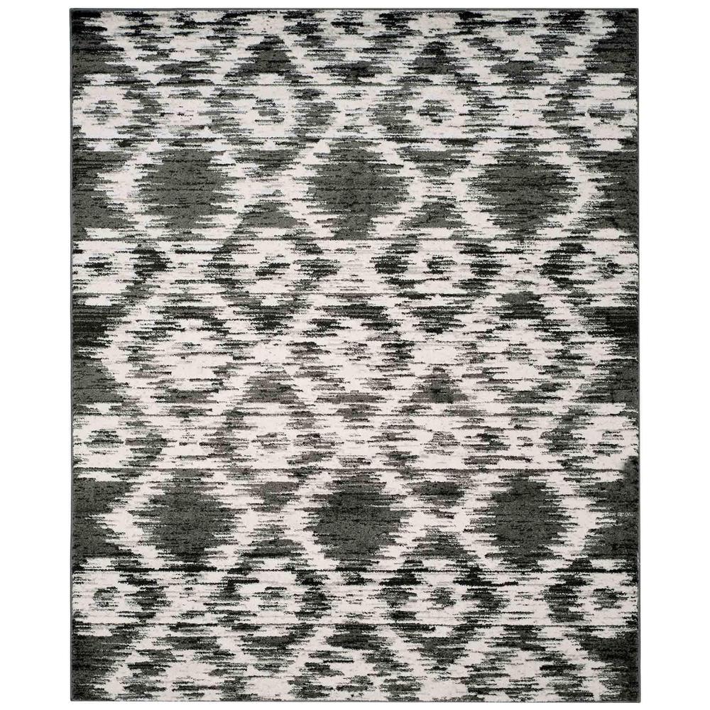 Adirondack, CHARCOAL / IVORY, 9' X 12', Area Rug, ADR118R-9. Picture 1