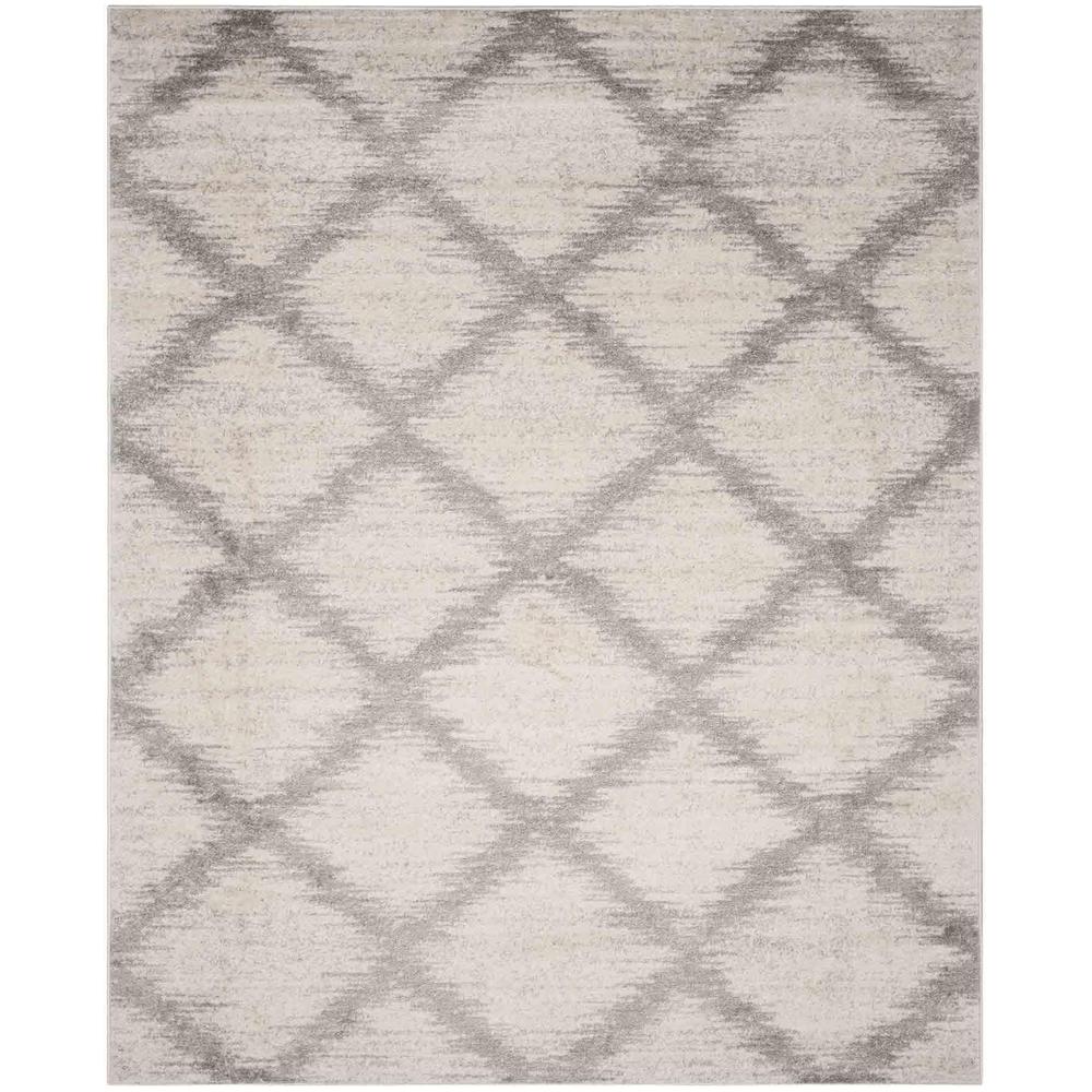 Adirondack, IVORY / SILVER, 9' X 12', Area Rug, ADR122B-9. Picture 1