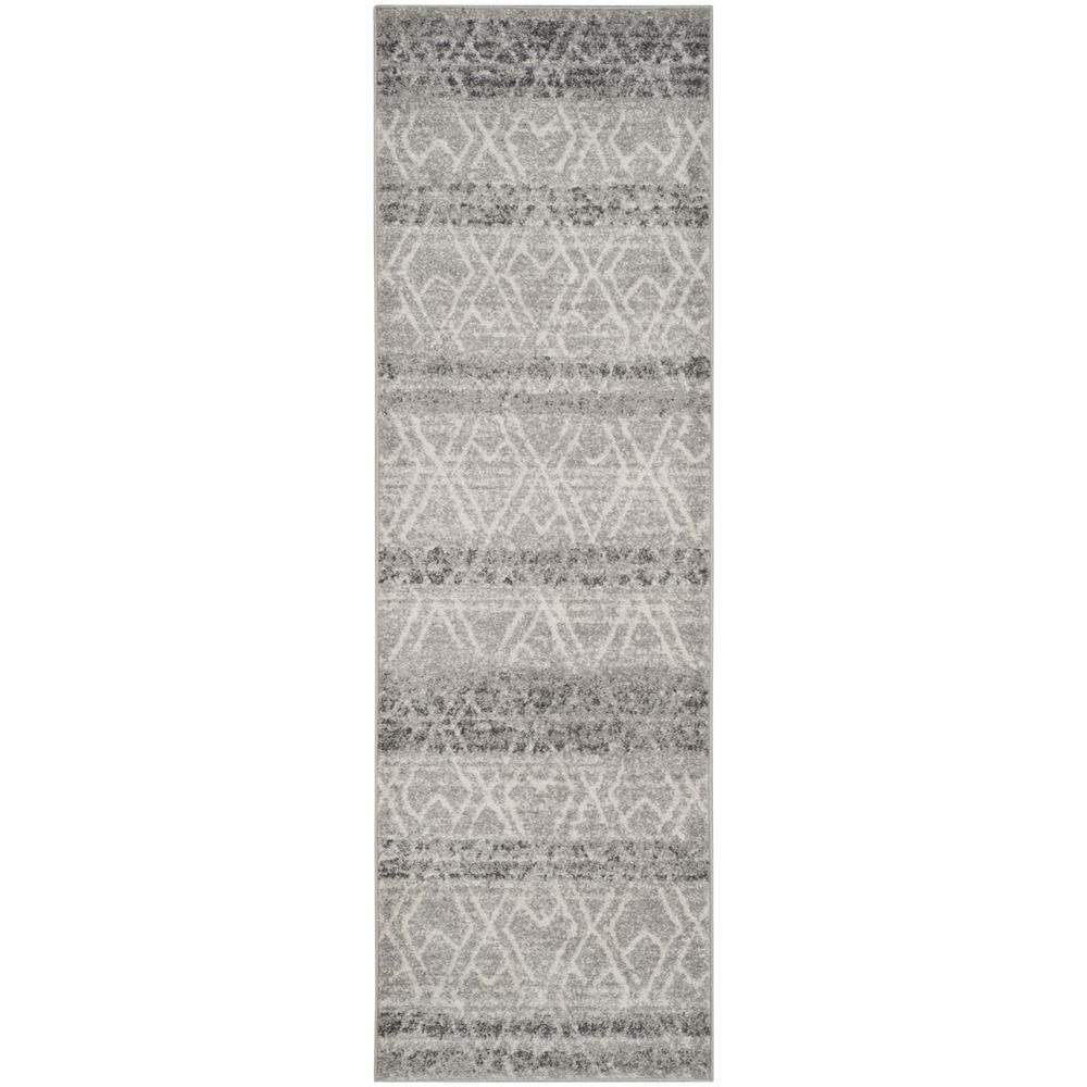 Adirondack, SILVER / IVORY, 2'-6" X 6', Area Rug, ADR124B-26. The main picture.