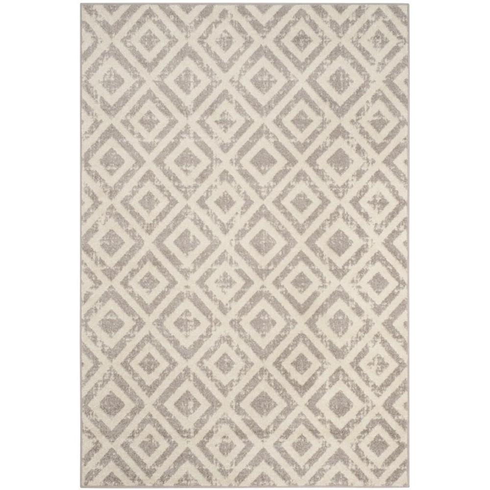 AMSTERDAM, IVORY / MAUVE, 4' X 6', Area Rug, AMS105A-4. Picture 1
