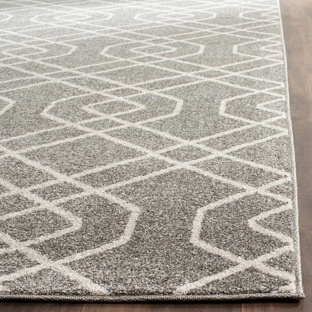 AMHERST, GREY / IVORY, 5' X 8', Area Rug, AMT407C-5. Picture 1