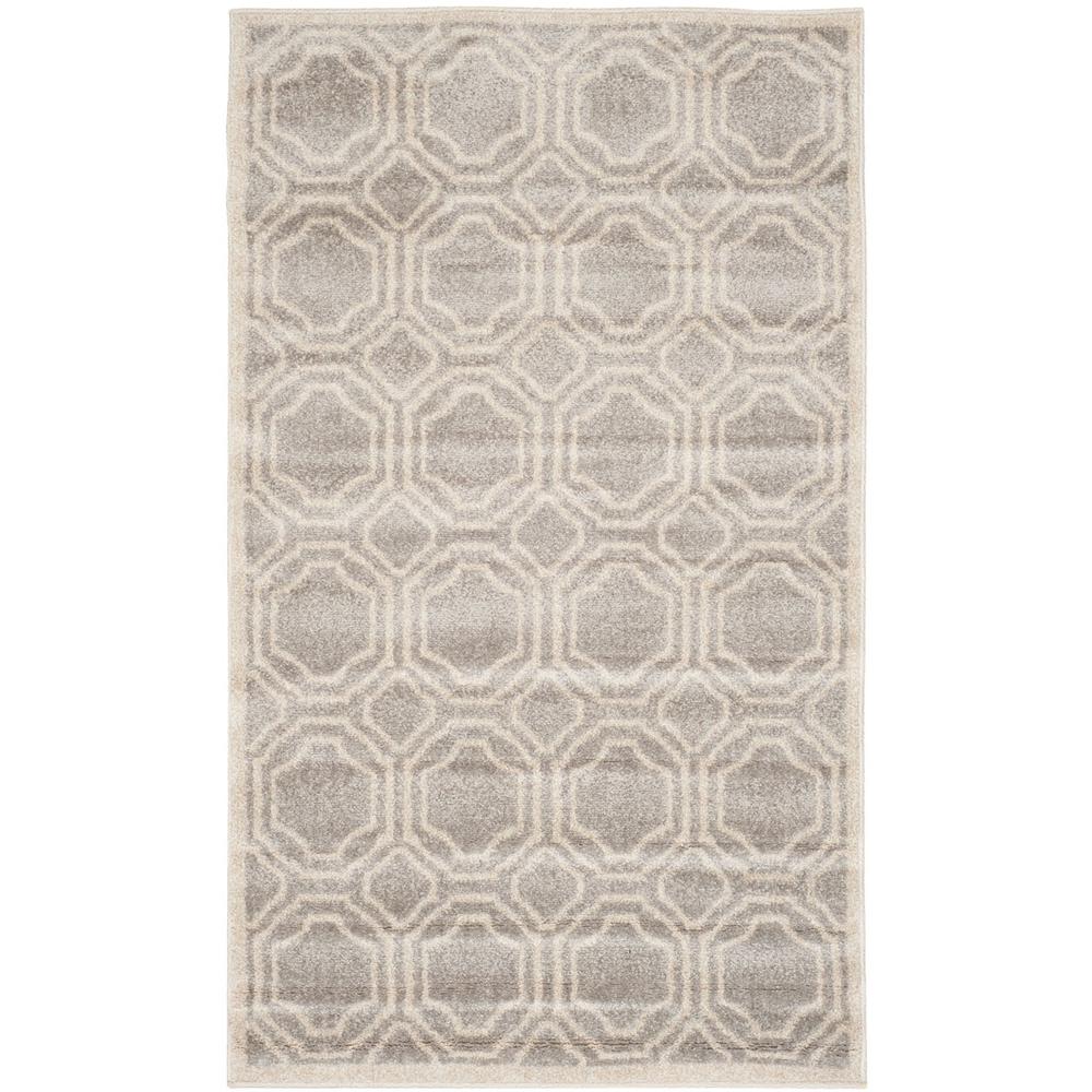 AMHERST, LIGHT GREY / IVORY, 3' X 5', Area Rug, AMT411B-3. Picture 1