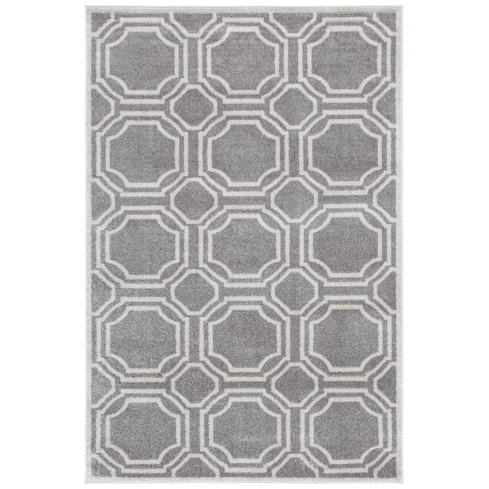 AMHERST, GREY / LIGHT GREY, 4' X 6', Area Rug, AMT411C-4. Picture 1