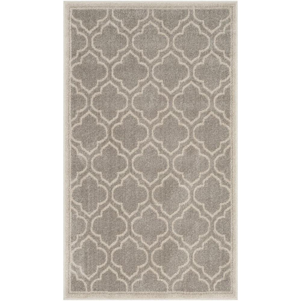 AMHERST, LIGHT GREY / IVORY, 3' X 5', Area Rug, AMT412B-3. Picture 1