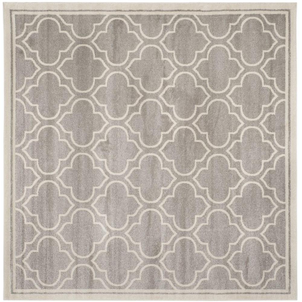 AMHERST, LIGHT GREY / IVORY, 7' X 7' Square, Area Rug, AMT412B-7SQ. Picture 1