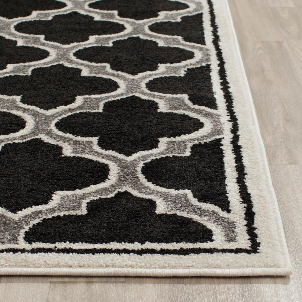AMHERST, ANTHRACITE / IVORY, 6' X 9', Area Rug. Picture 1