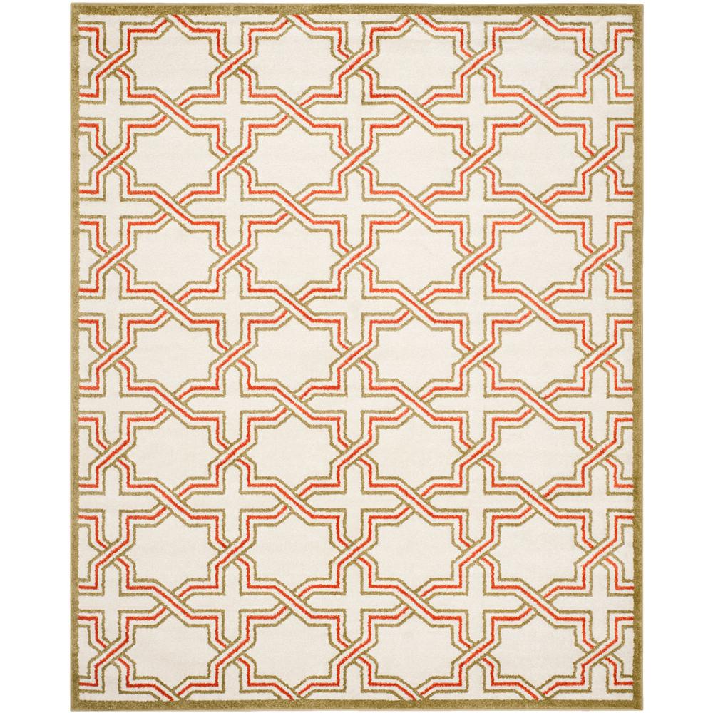 AMHERST, IVORY / LIGHT GREEN, 9' X 12', Area Rug, AMT413A-9. Picture 1