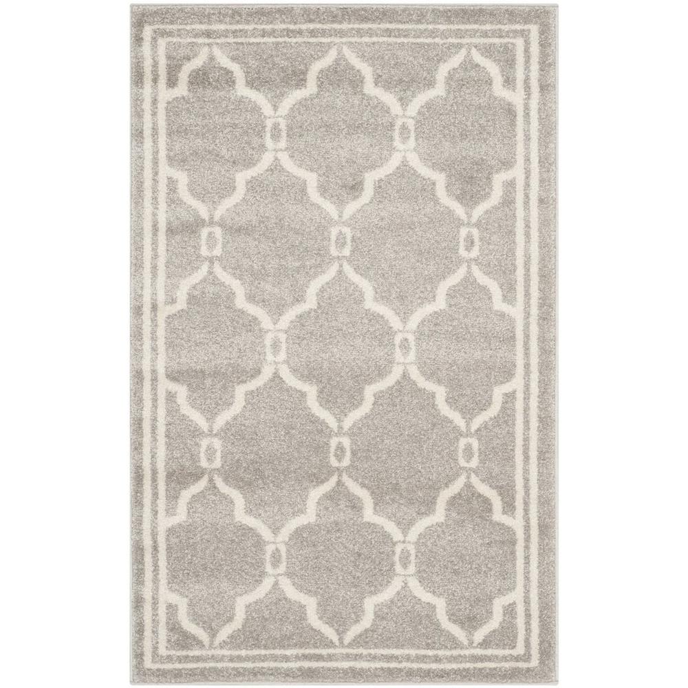 AMHERST, LIGHT GREY / IVORY, 3' X 5', Area Rug, AMT414B-3. Picture 1