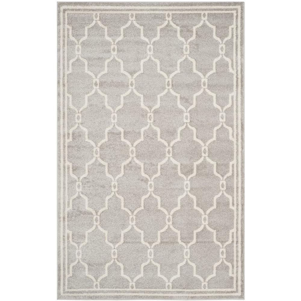 AMHERST, LIGHT GREY / IVORY, 5' X 8', Area Rug, AMT414B-5. Picture 1