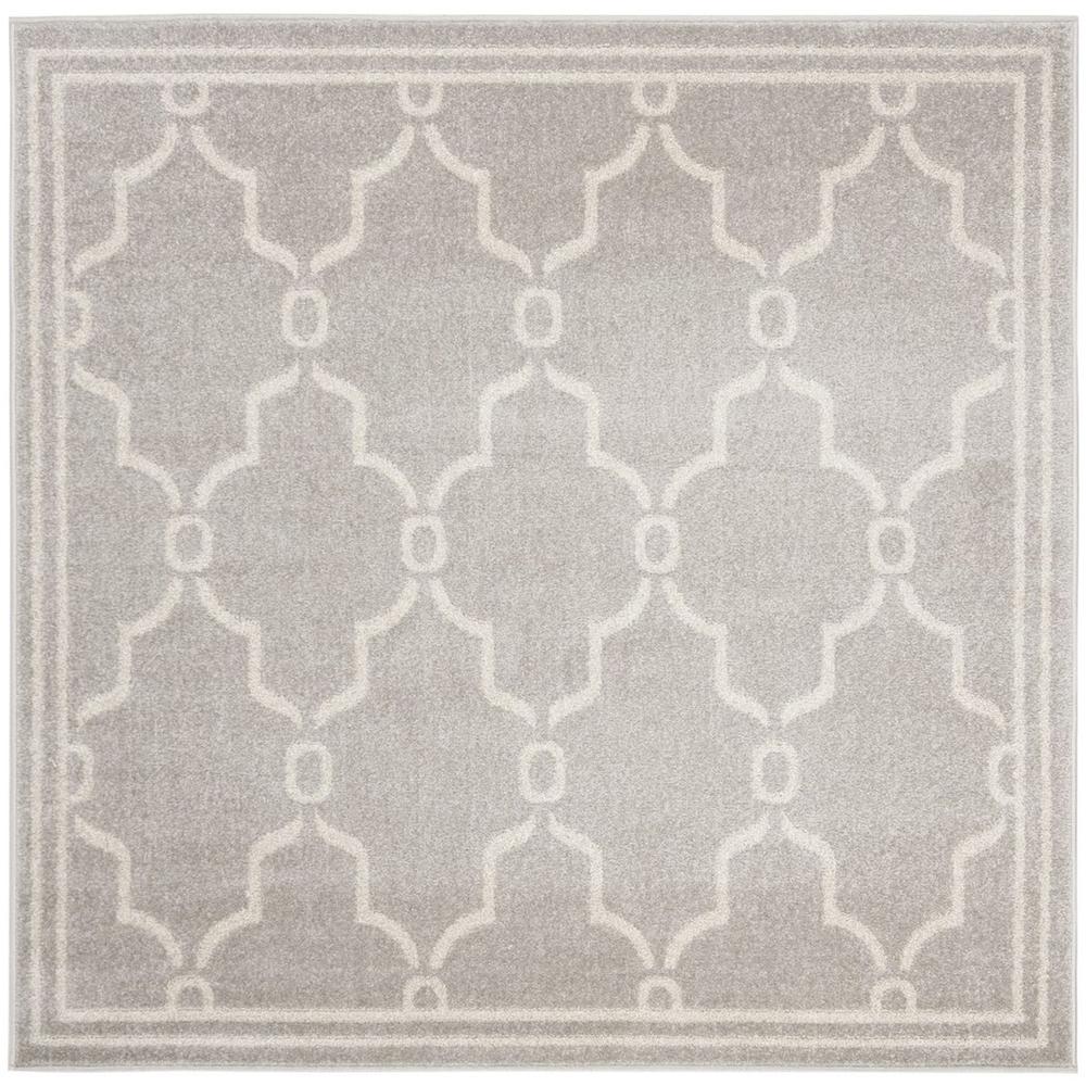 AMHERST, LIGHT GREY / IVORY, 7' X 7' Square, Area Rug, AMT414B-7SQ. Picture 1