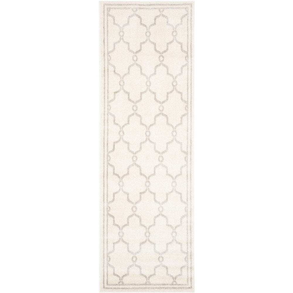 AMHERST, IVORY / LIGHT GREY, 2'-3" X 13', Area Rug. Picture 1