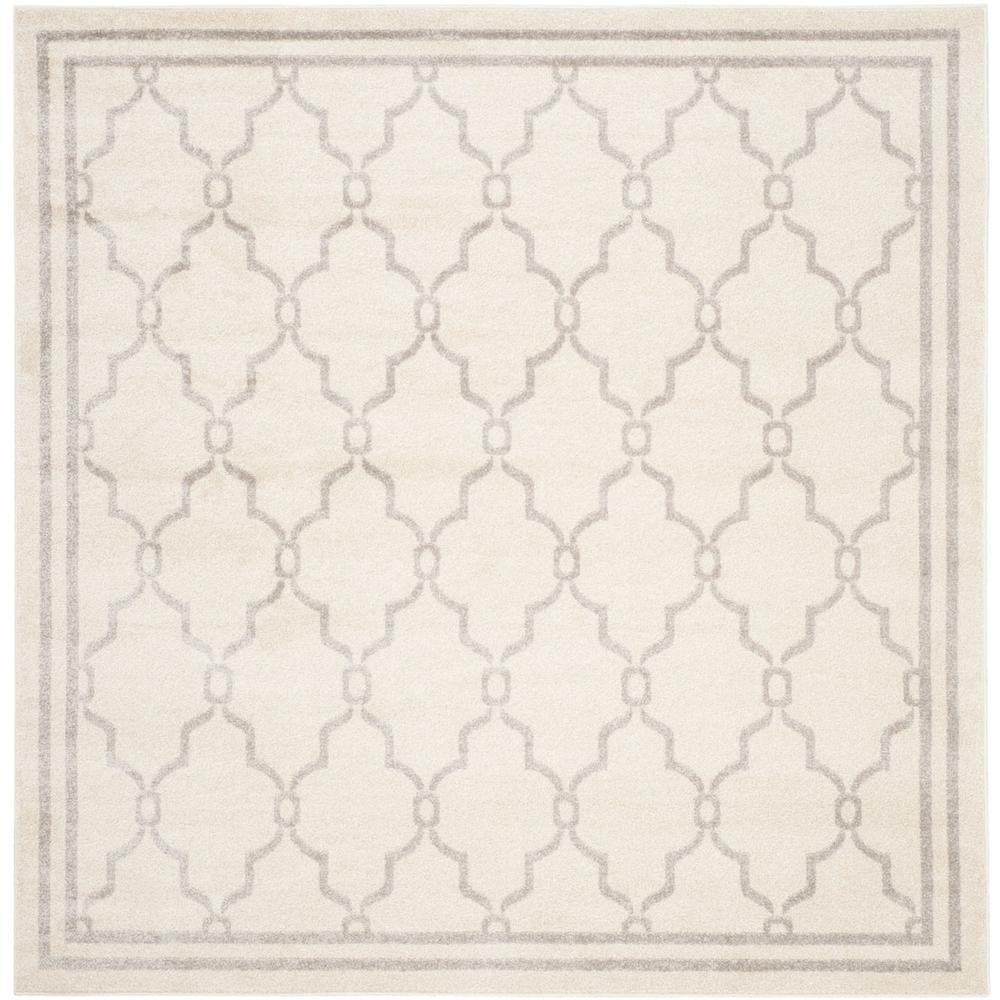 AMHERST, IVORY / LIGHT GREY, 7' X 7' Square, Area Rug, AMT414E-7SQ. The main picture.