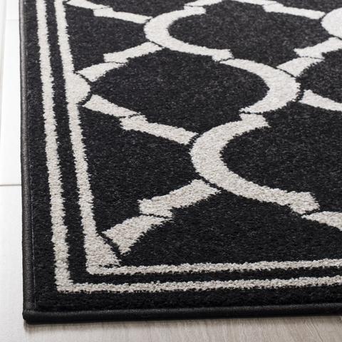 AMHERST, ANTHRACITE / IVORY, 4' X 6', Area Rug, AMT415G-4. Picture 2